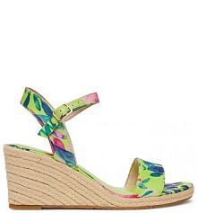 Espadryle Tamaris zielone damskie 