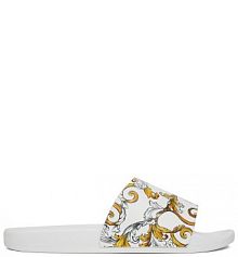 Klapki Versace Jeans Couture białe męskie 