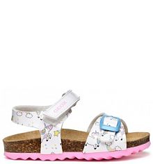 Sandały Geox białe dziecięce 