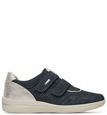 Półbuty Clara Barson granatowe damskie 