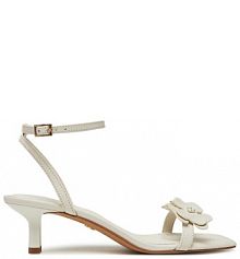 Sandały na szpilce Aldo białe 