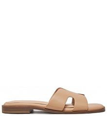 Klapki DeeZee beżowe damskie 