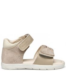 Sandały Geox beżowe dziecięce 