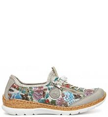 Sneakersy Rieker szare damskie 