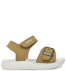 Sandały Geox khaki dziecięce 