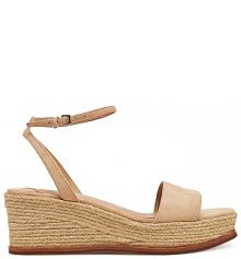 Espadryle LAUREN RALPH LAUREN beżowe damskie 
