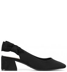 Sandały na słupku Clara Barson czarne 