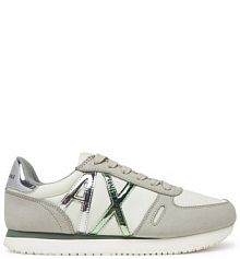 Sneakersy Armani Exchange szare damskie 