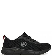 Sneakersy Bugatti czarne męskie 