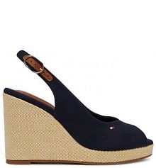 Espadryle Tommy Hilfiger granatowe damskie 