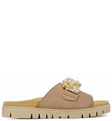 Klapki Gabor brązowe damskie 