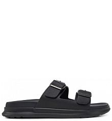 Klapki Tommy Hilfiger czarne męskie 