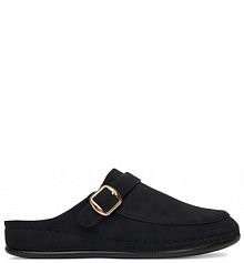 Klapki Clara Barson czarne damskie 