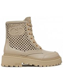 Botki Liu Jo beżowe damskie 