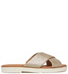 Klapki Toms srebrne damskie 