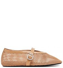 Baleriny Badura beżowe damskie 