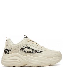 Sneakersy Fila beżowe damskie 