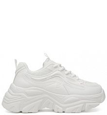 Sneakersy DeeZee białe damskie 