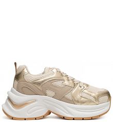 Sneakersy DeeZee złote damskie 