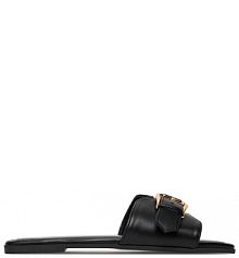 Klapki JENNY czarne damskie 