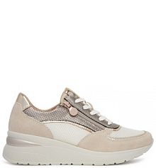 Sneakersy Clara Barson beżowe damskie 