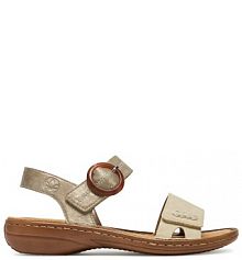 Sandały Rieker beżowe damskie 