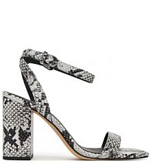 Sandały na słupku MICHAEL Michael Kors szare 