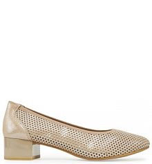 Czółenka Caprice beżowe 