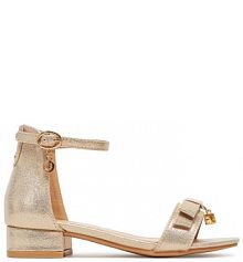 Sandały JENNY złote dziecięce 