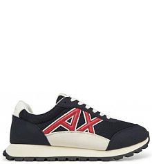 Sneakersy Armani Exchange granatowe męskie 