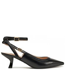 Sandały na szpilce Liu Jo czarne 