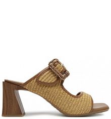 Klapki Hispanitas brązowe damskie 