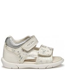 Sandały Geox białe dziecięce 