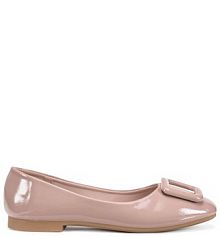 Baleriny Clara Barson beżowe damskie 