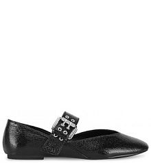 Baleriny DeeZee czarne damskie 