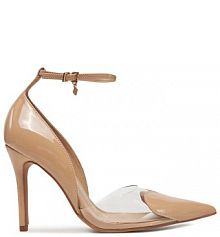 Szpilki DeeZee beżowe