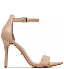 Sandały na szpilce DeeZee beżowe 