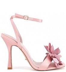 Sandały na szpilce DeeZee różowe 
