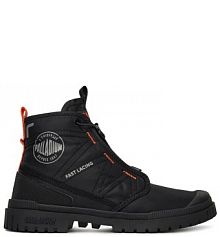 Trapery Palladium czarne damskie 