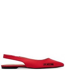 Sandały LOVE MOSCHINO koralowy damskie 