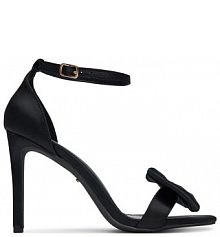 Sandały na szpilce DeeZee czarne 