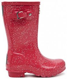 Kalosze Hunter bordowy dziecięce 