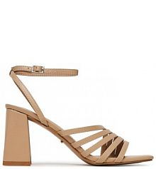 Sandały na słupku DeeZee beżowe 