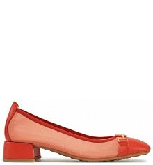 Półbuty na obcasie Hispanitas koralowy damskie 
