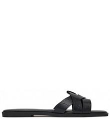 Klapki JENNY czarne damskie 