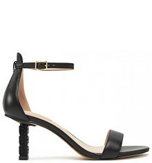 Sandały na szpilce Liu Jo czarne 