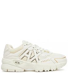 Sneakersy Armani Exchange białe damskie 