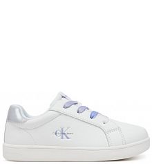 Sneakersy Calvin Klein Jeans białe dziecięce 