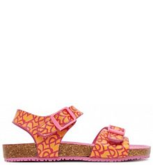 Sandały Nelli Blu pomarańczowe dziecięce 