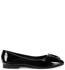 Baleriny Clara Barson czarne damskie 